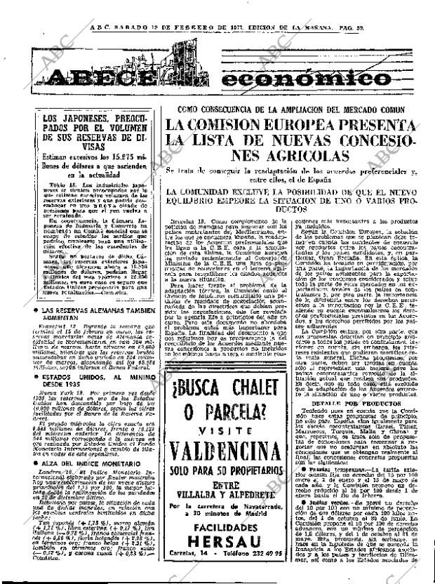 ABC MADRID 19-02-1972 página 59
