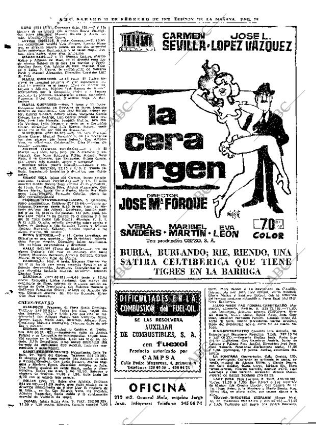 ABC MADRID 19-02-1972 página 78