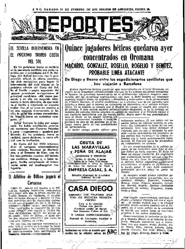 ABC SEVILLA 19-02-1972 página 39