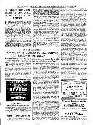 ABC MADRID 23-02-1972 página 20