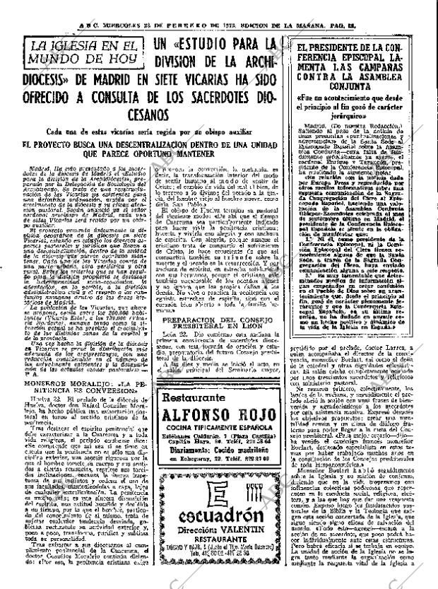 ABC MADRID 23-02-1972 página 29