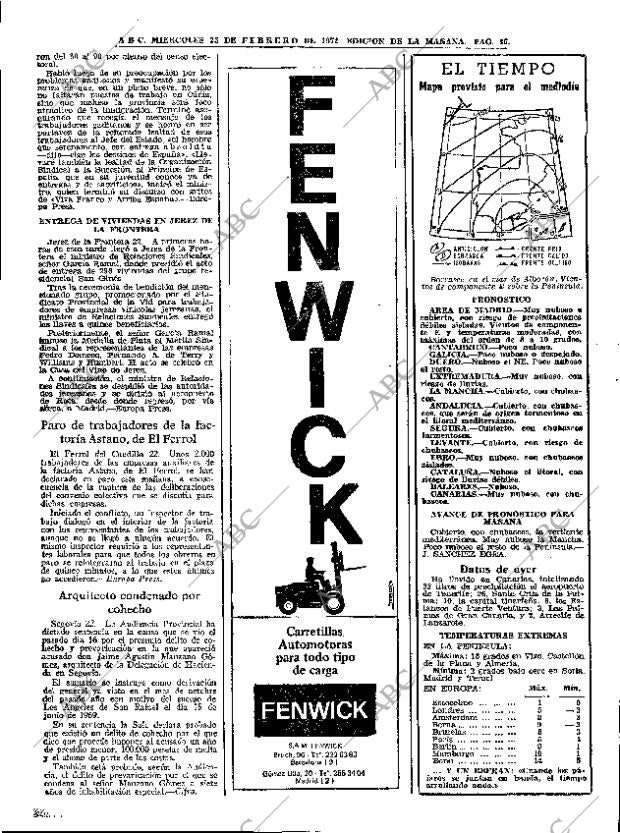 ABC MADRID 23-02-1972 página 36
