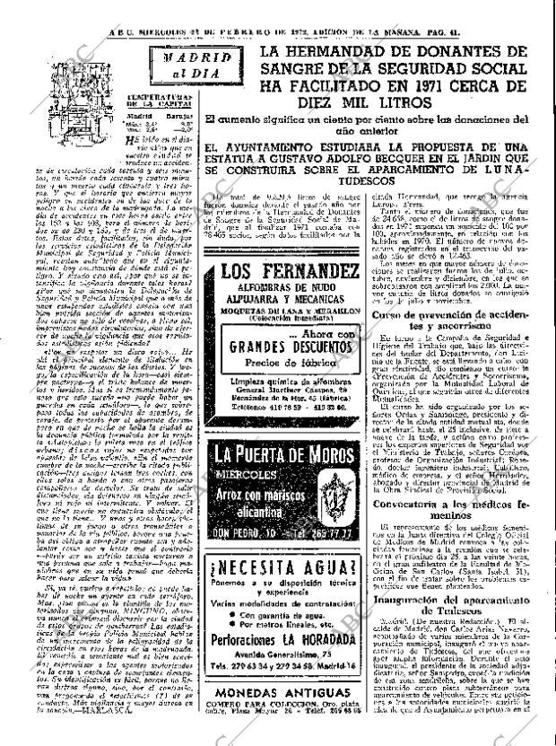 ABC MADRID 23-02-1972 página 41
