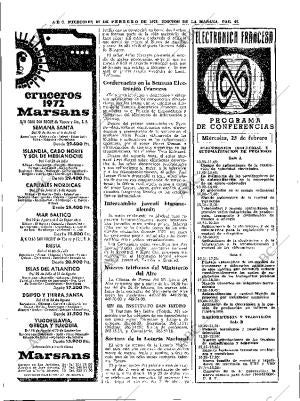 ABC MADRID 23-02-1972 página 42