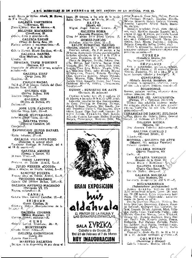 ABC MADRID 23-02-1972 página 48