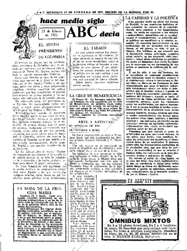 ABC MADRID 23-02-1972 página 51