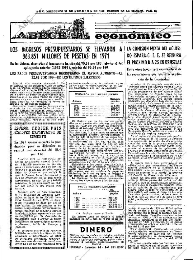 ABC MADRID 23-02-1972 página 53