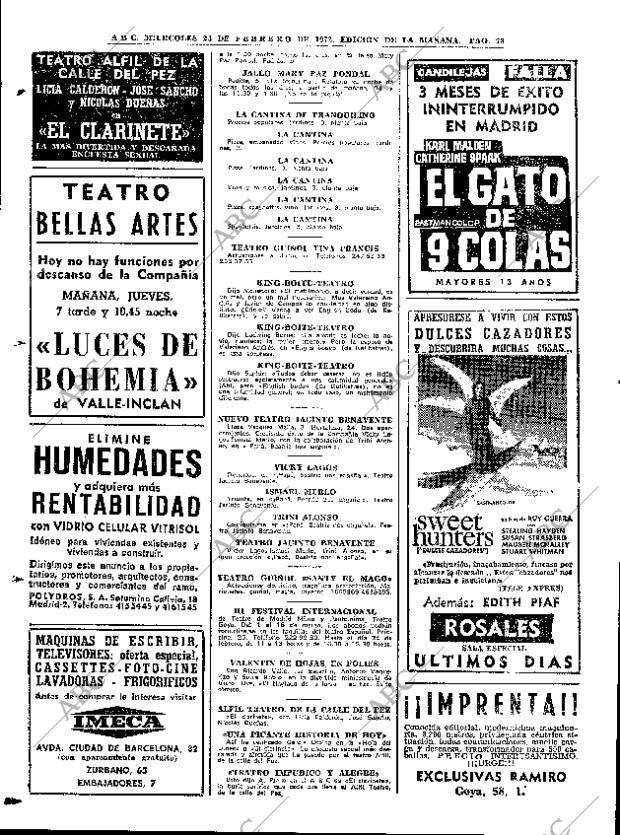 ABC MADRID 23-02-1972 página 78