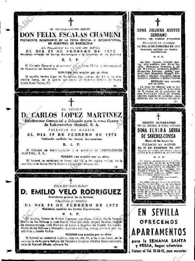 ABC MADRID 24-02-1972 página 100