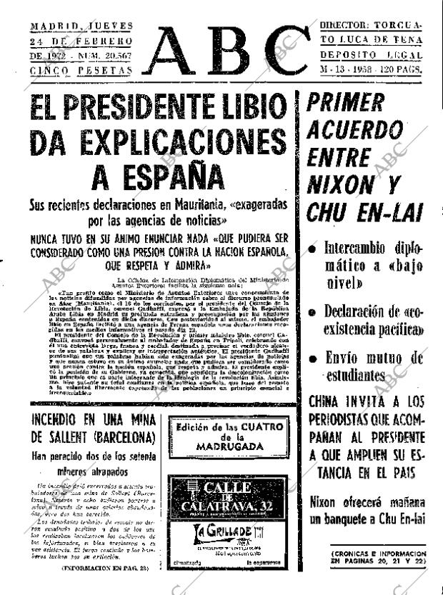 ABC MADRID 24-02-1972 página 17