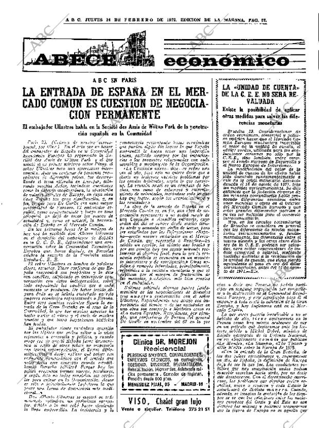 ABC MADRID 24-02-1972 página 57