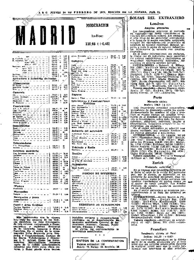 ABC MADRID 24-02-1972 página 61