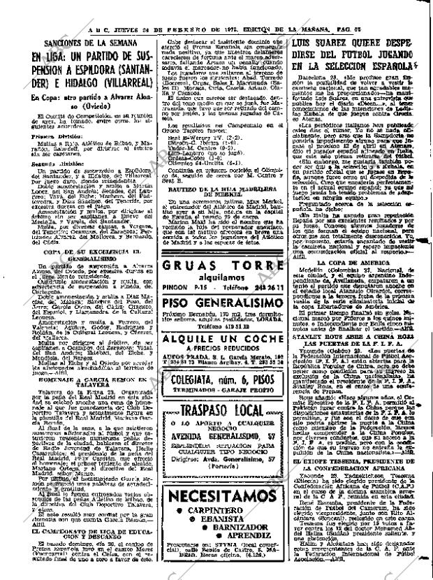 ABC MADRID 24-02-1972 página 67