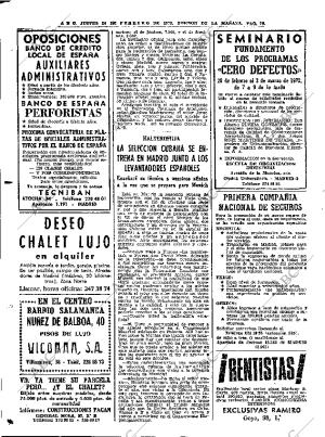 ABC MADRID 24-02-1972 página 70