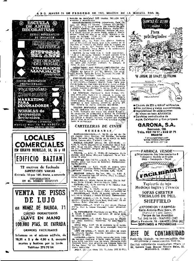 ABC MADRID 24-02-1972 página 80