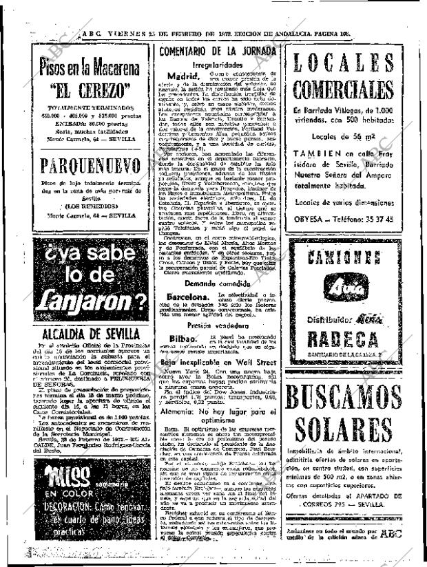 ABC SEVILLA 25-02-1972 página 108