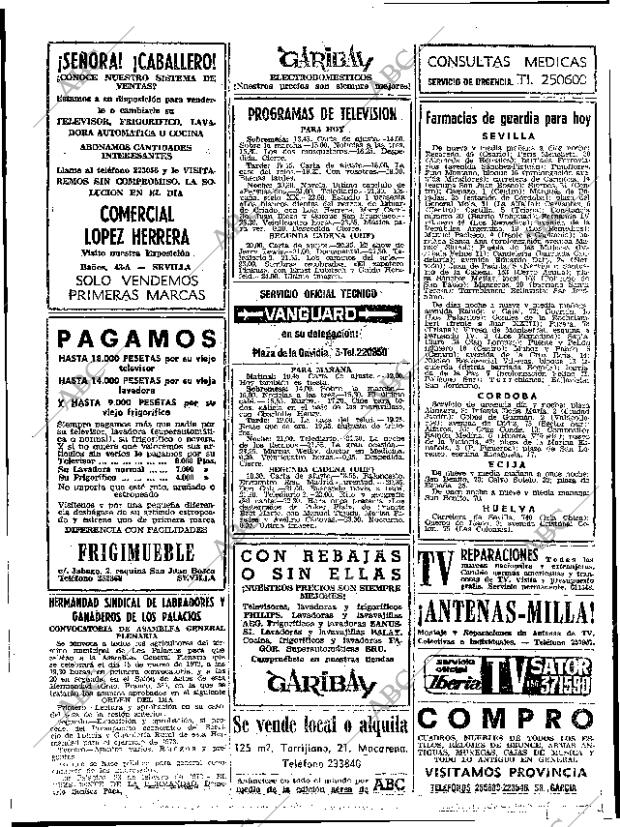 ABC SEVILLA 25-02-1972 página 138