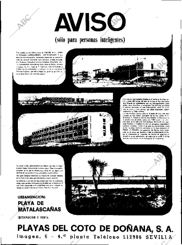 ABC SEVILLA 25-02-1972 página 6