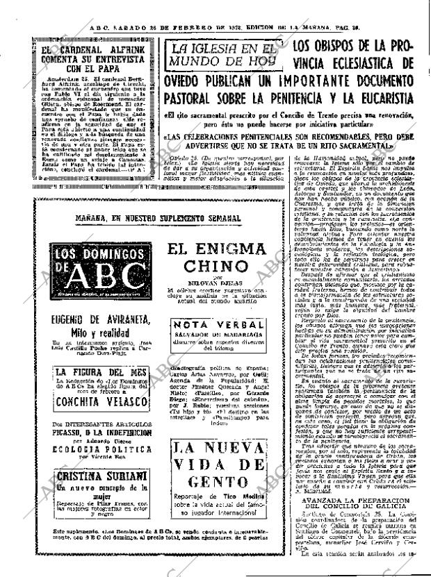 ABC MADRID 26-02-1972 página 29