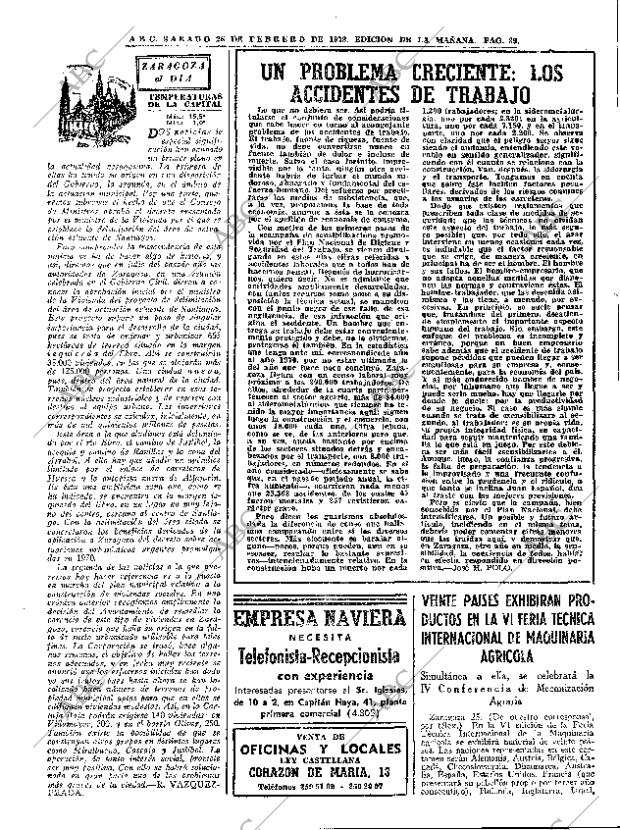 ABC MADRID 26-02-1972 página 39