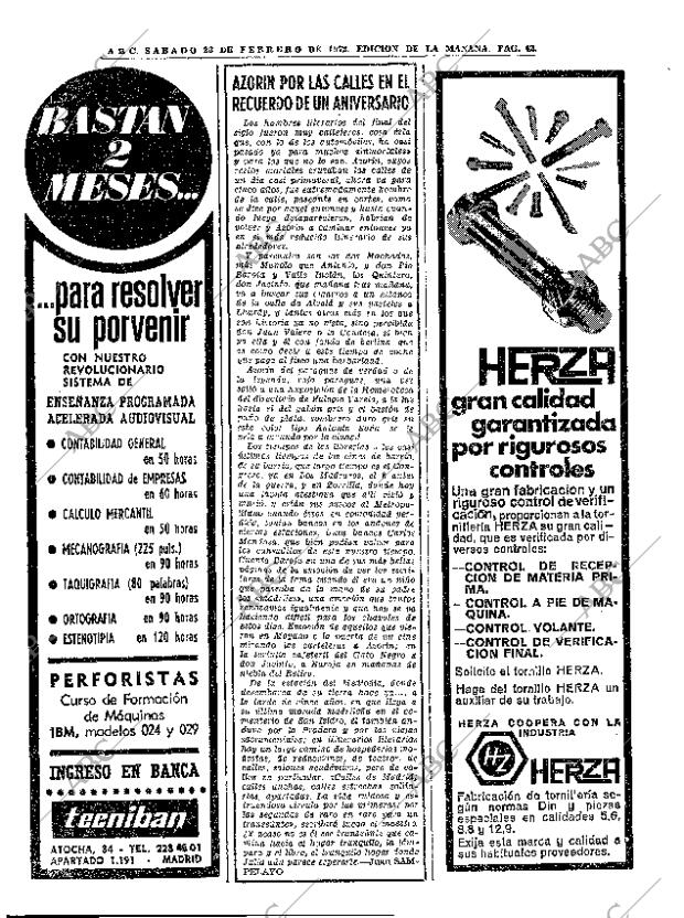 ABC MADRID 26-02-1972 página 42