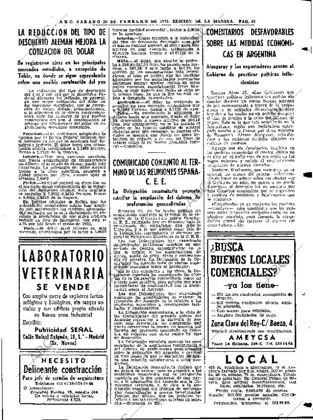 ABC MADRID 26-02-1972 página 63