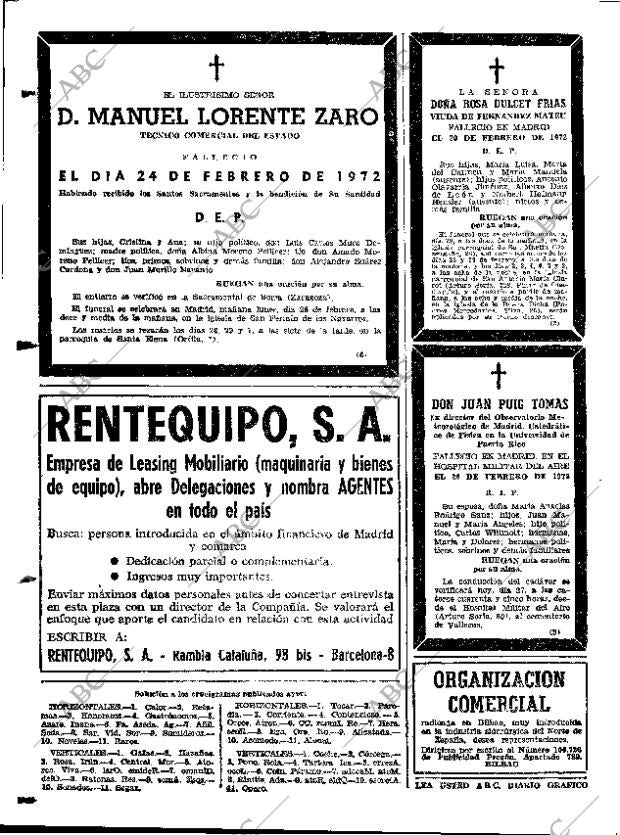 ABC MADRID 27-02-1972 página 108