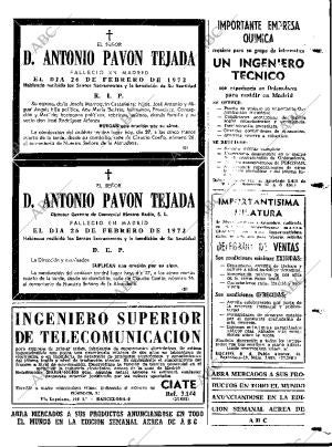 ABC MADRID 27-02-1972 página 109