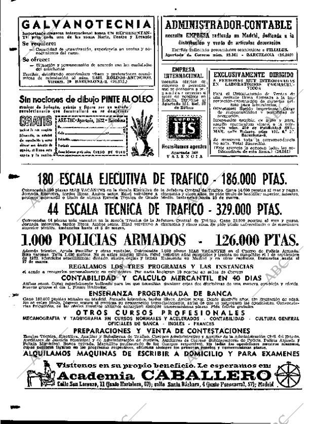 ABC MADRID 27-02-1972 página 110