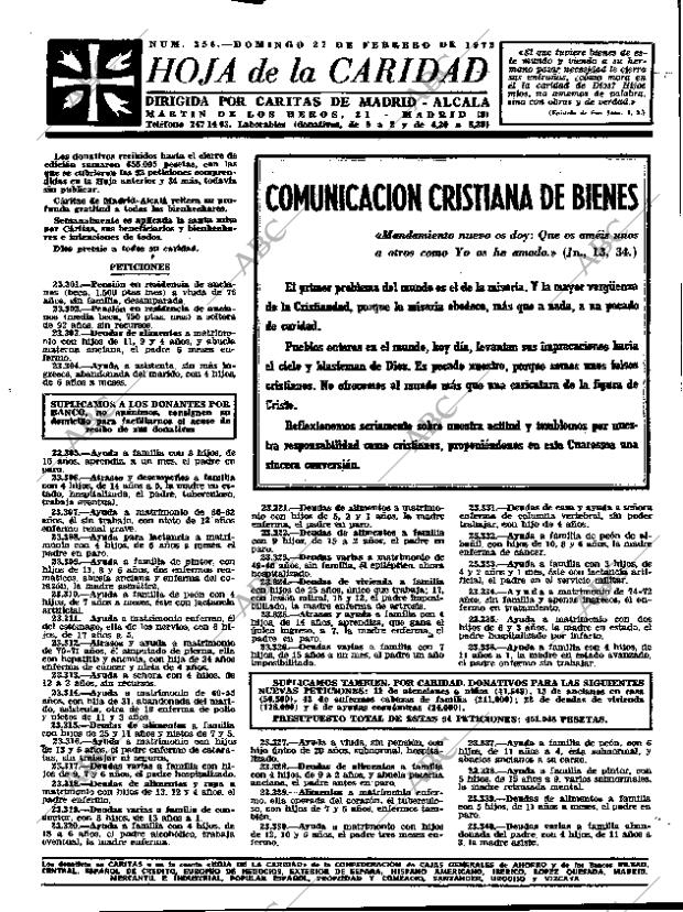 ABC MADRID 27-02-1972 página 13