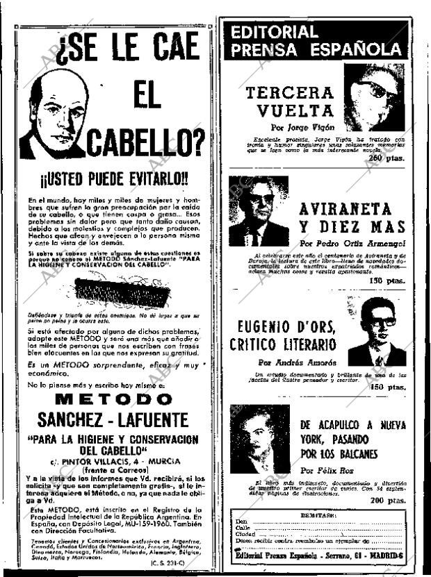 ABC MADRID 27-02-1972 página 162