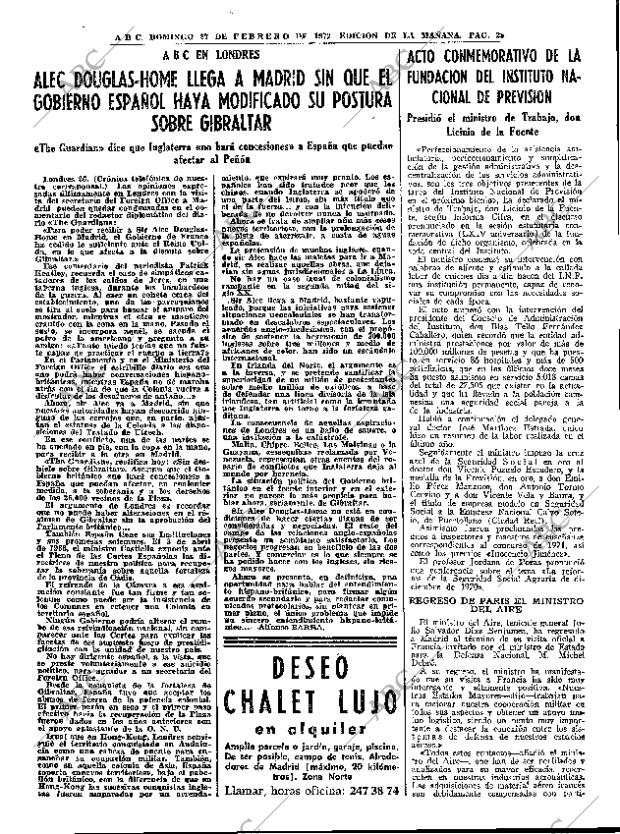 ABC MADRID 27-02-1972 página 29