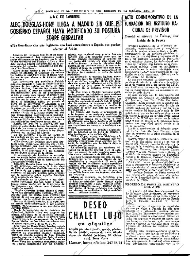 ABC MADRID 27-02-1972 página 29