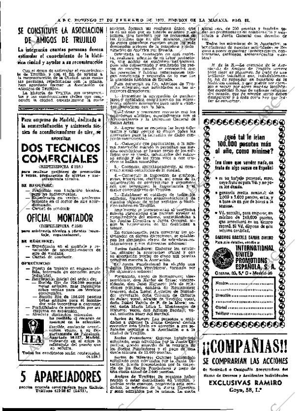 ABC MADRID 27-02-1972 página 36