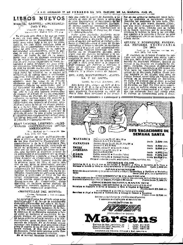 ABC MADRID 27-02-1972 página 57