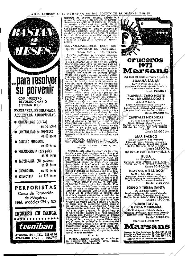 ABC MADRID 27-02-1972 página 58