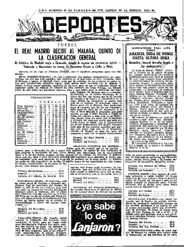 ABC MADRID 27-02-1972 página 63