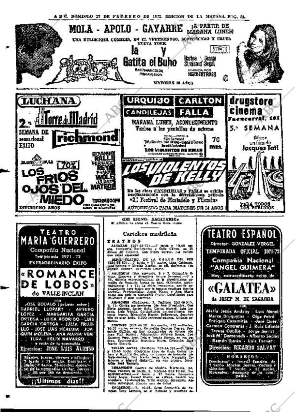 ABC MADRID 27-02-1972 página 82