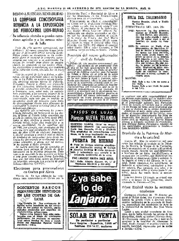 ABC MADRID 29-02-1972 página 35