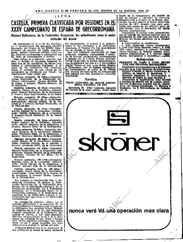ABC MADRID 29-02-1972 página 65