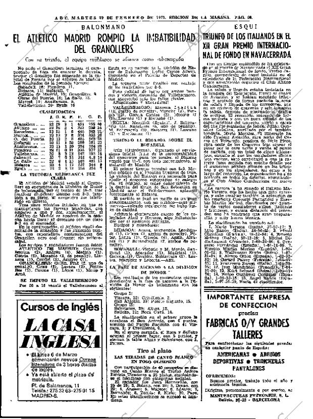 ABC MADRID 29-02-1972 página 66
