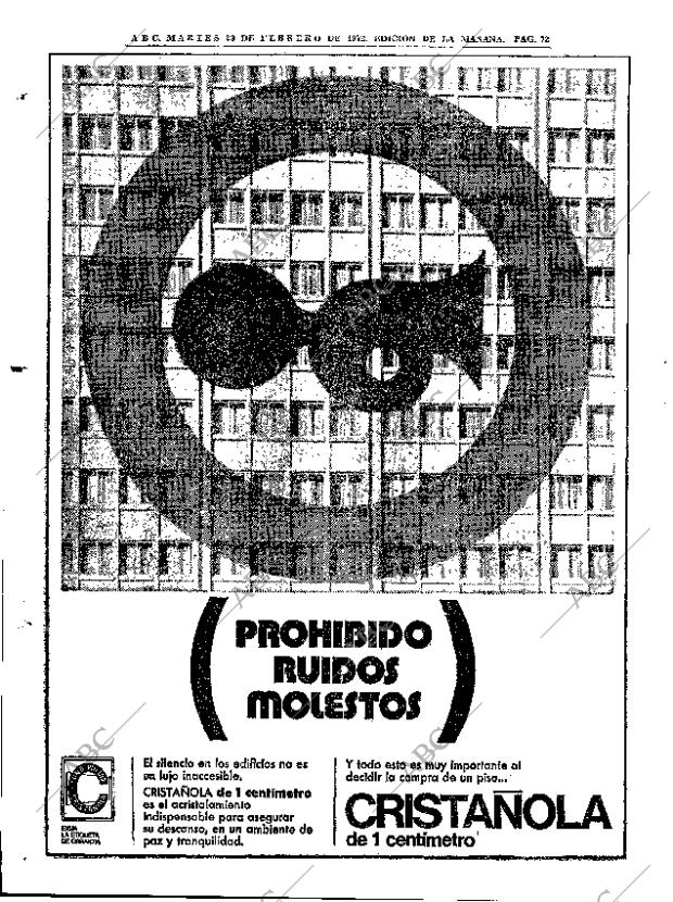 ABC MADRID 29-02-1972 página 72