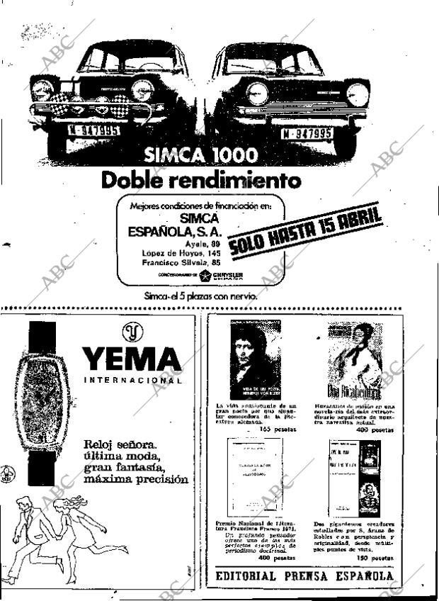 ABC MADRID 01-03-1972 página 100