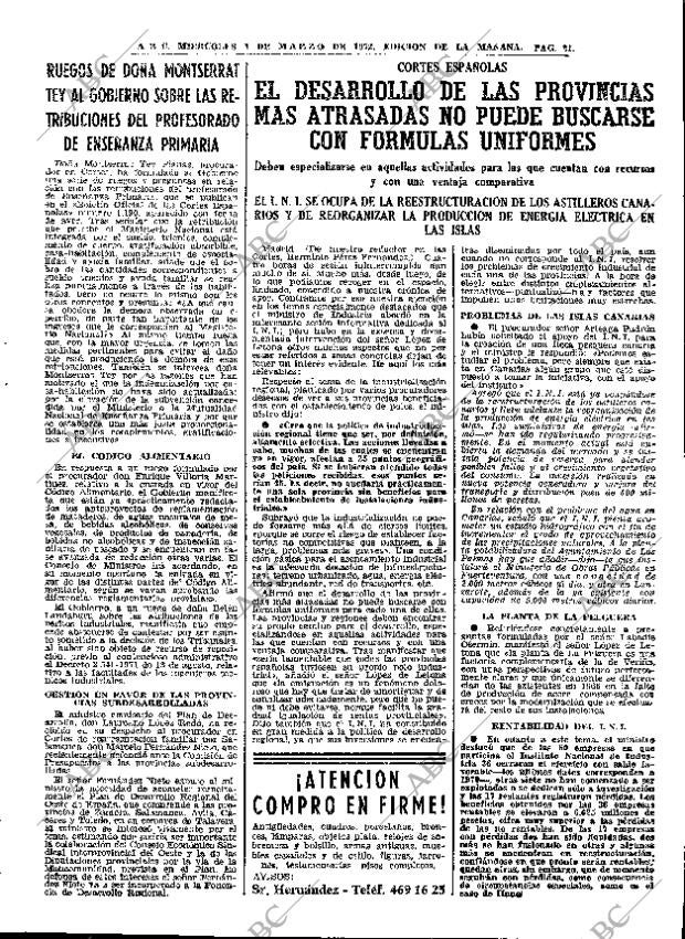 ABC MADRID 01-03-1972 página 21