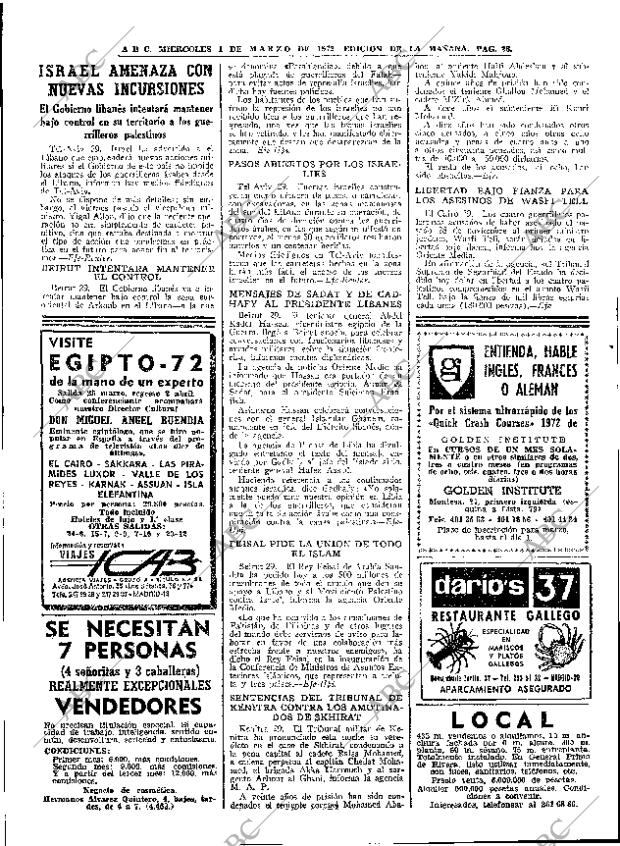 ABC MADRID 01-03-1972 página 26