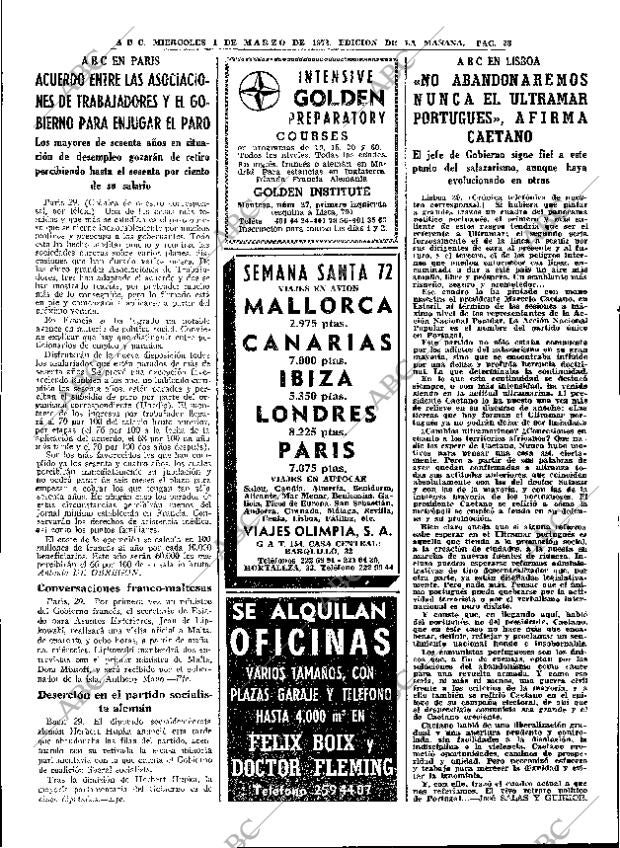ABC MADRID 01-03-1972 página 28