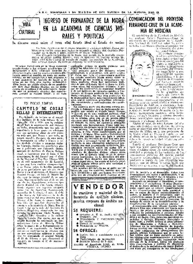 ABC MADRID 01-03-1972 página 43