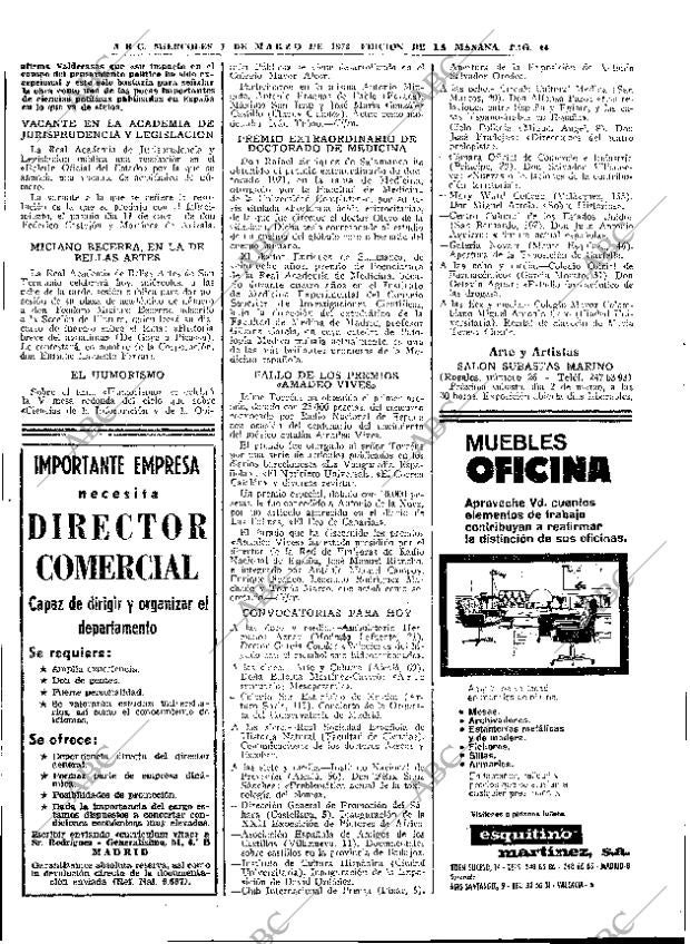 ABC MADRID 01-03-1972 página 44