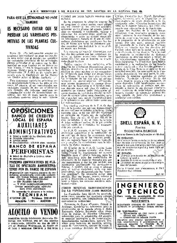 ABC MADRID 01-03-1972 página 48