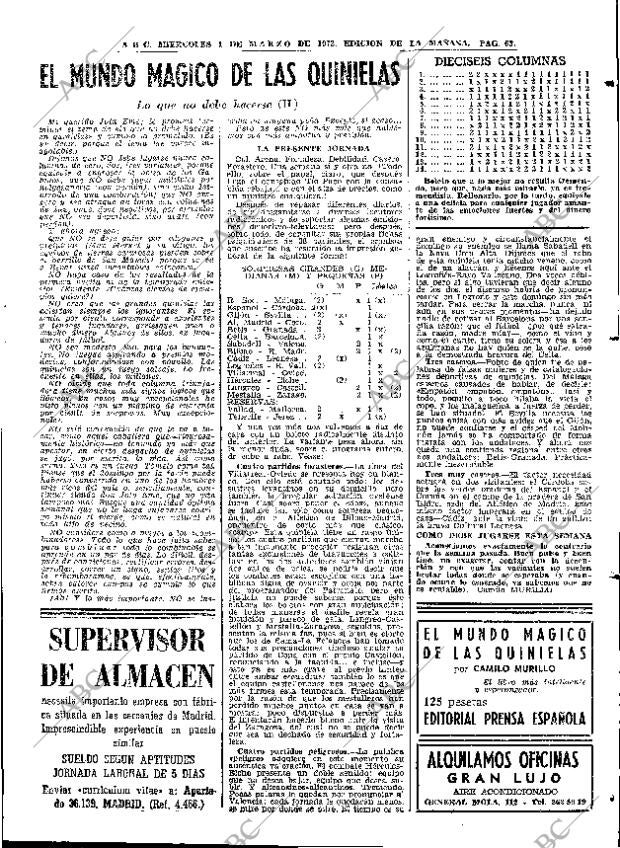 ABC MADRID 01-03-1972 página 63